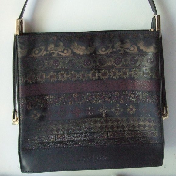 Calia Hand Tooled Vera Pelle Italian Leather purse - Picture 1 of 8